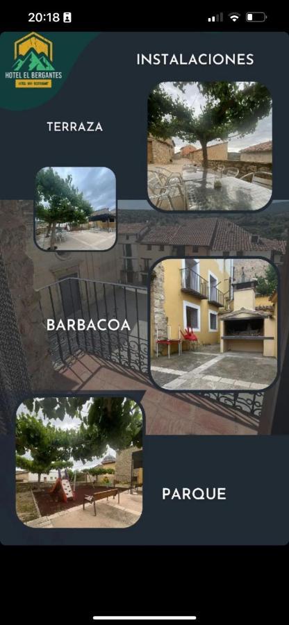 Hotel El Bergantes Zorita del Maestrazgo エクステリア 写真